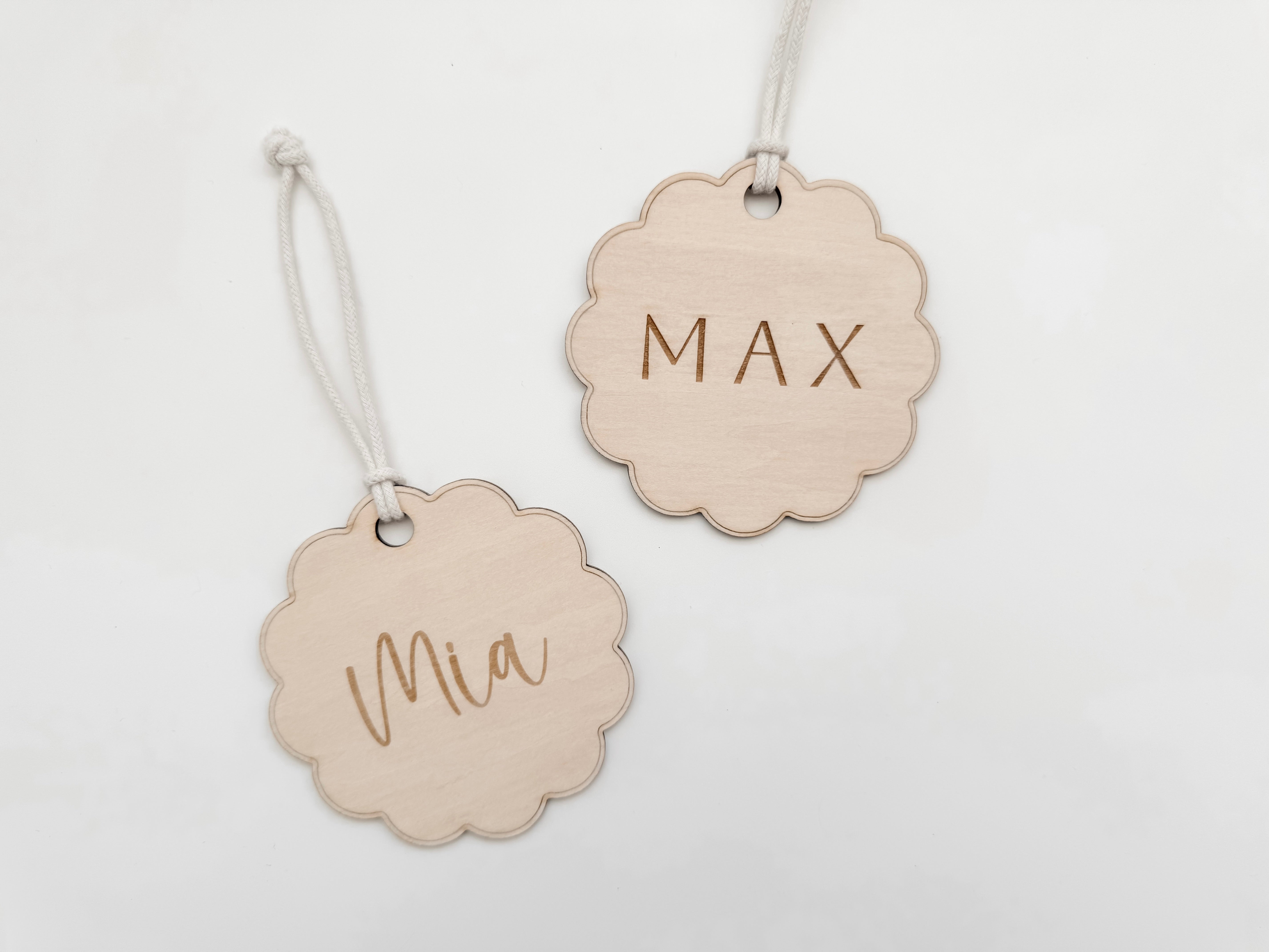 PERSONALISED CHRISTMAS TREE DECORATION
