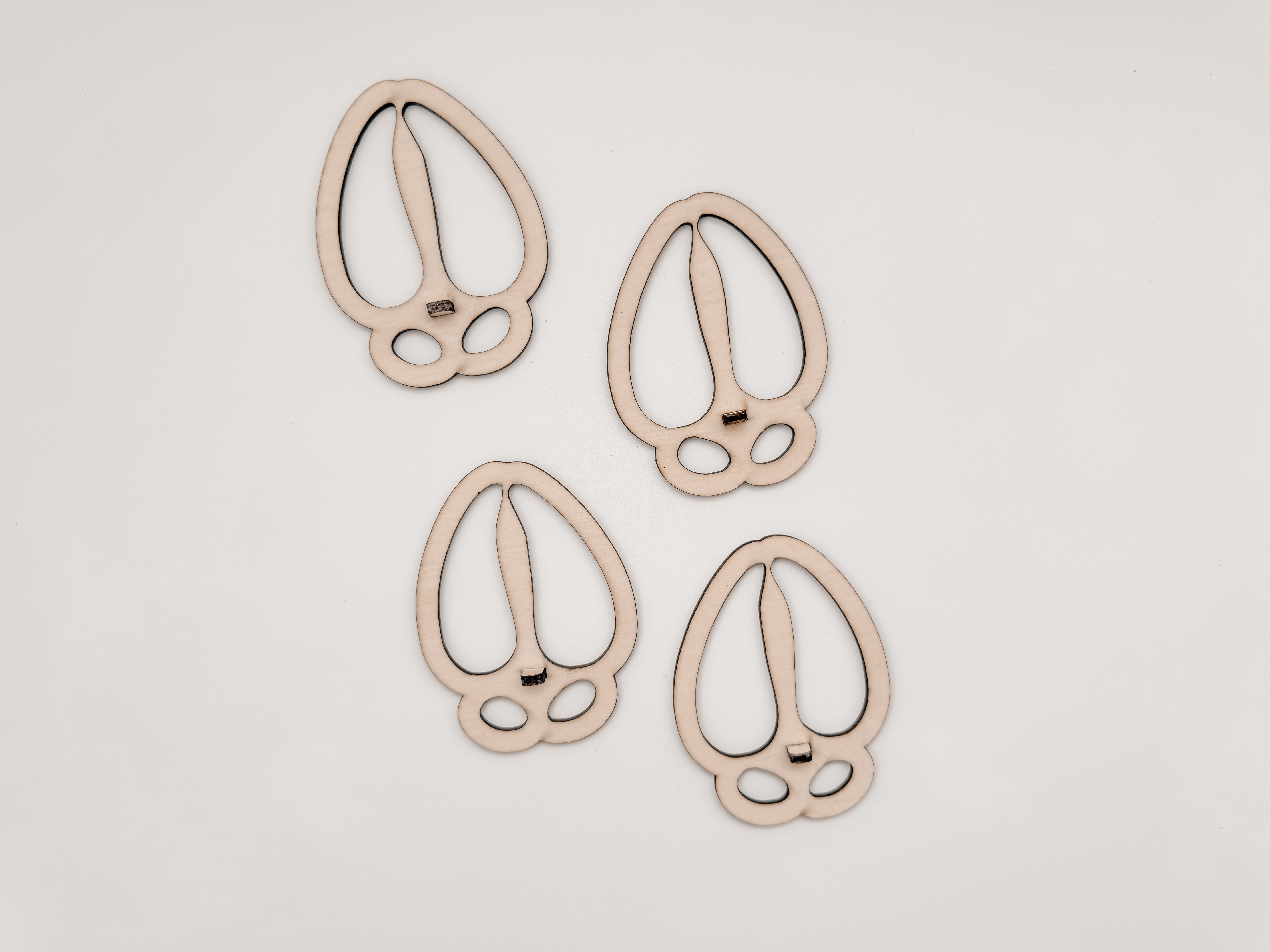REINDEER HOOF STENCIL