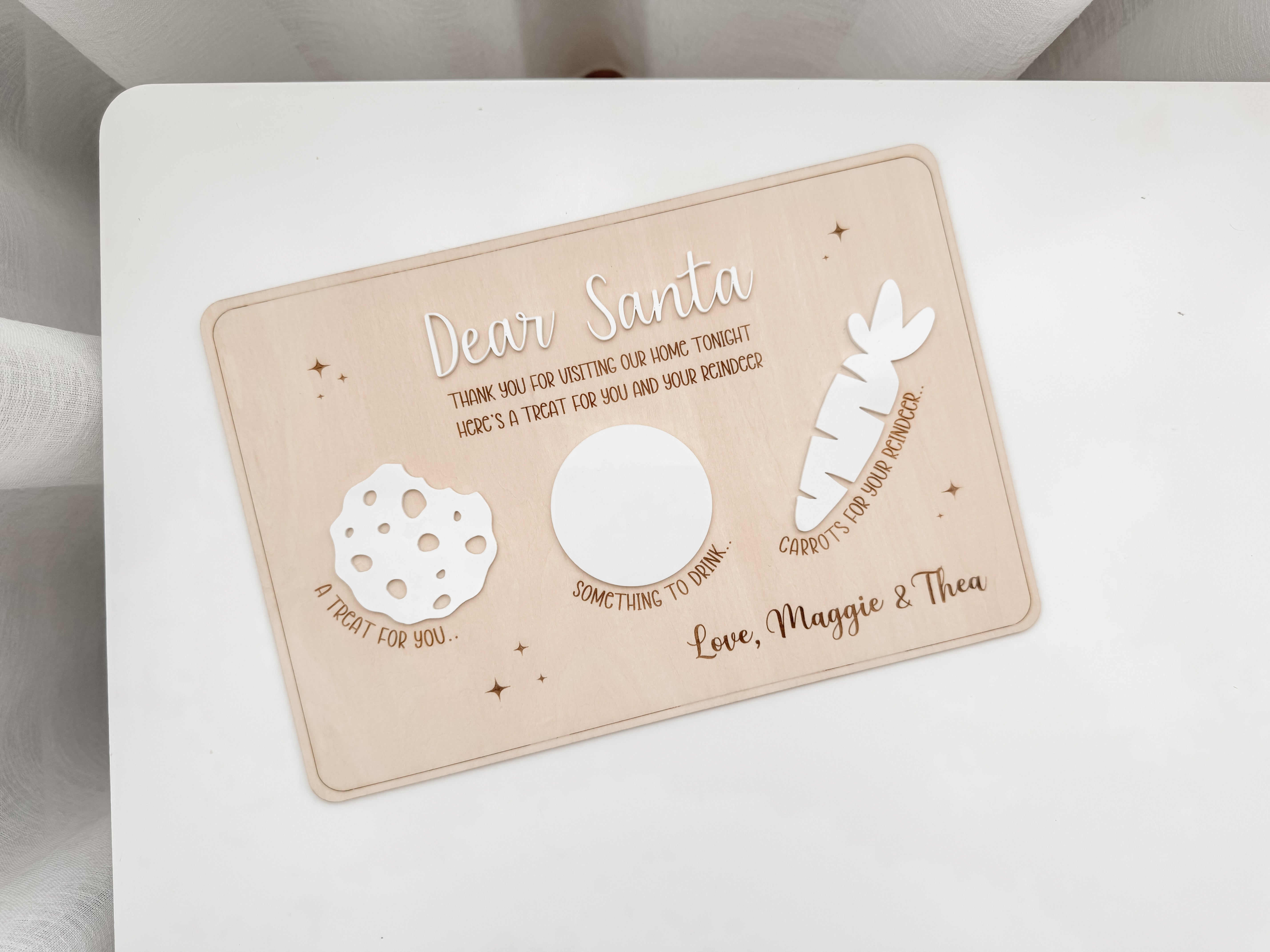 SANTA CLAUS TREAT BOARD