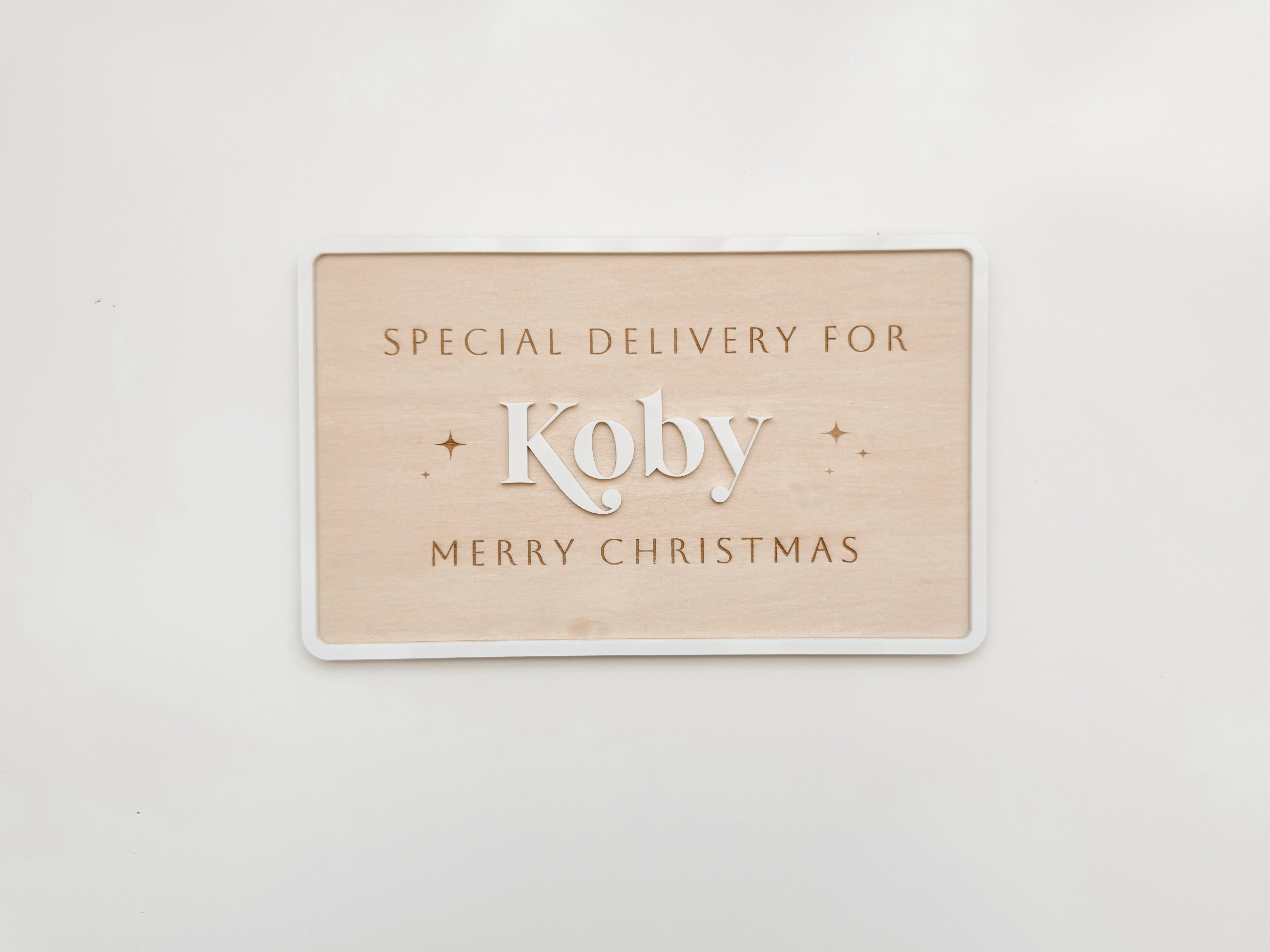 SPECIAL DELIVERY CHRISTMAS BOX