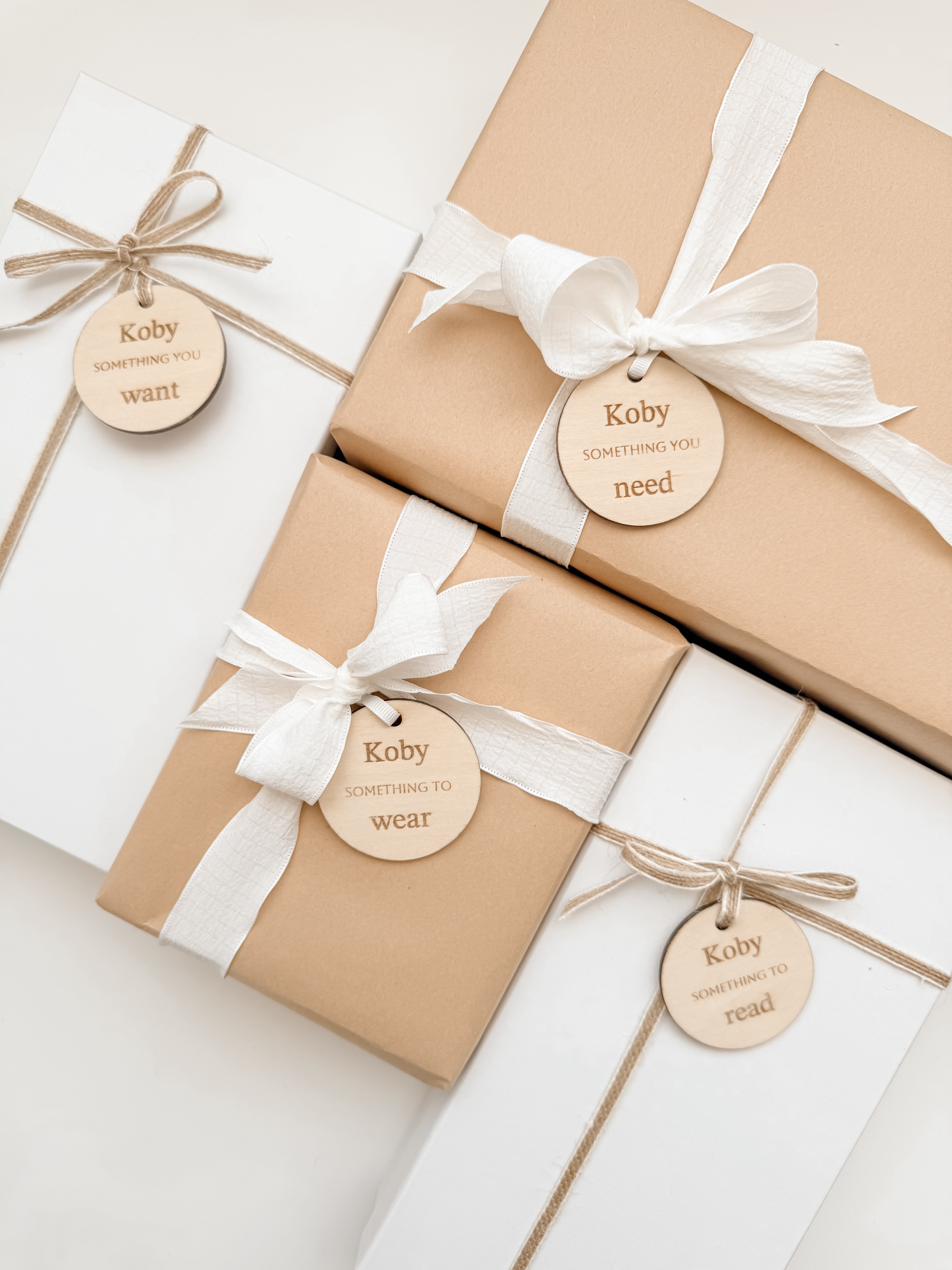 MINDFUL CHRISTMAS GIFT TAGS - SET OF 4