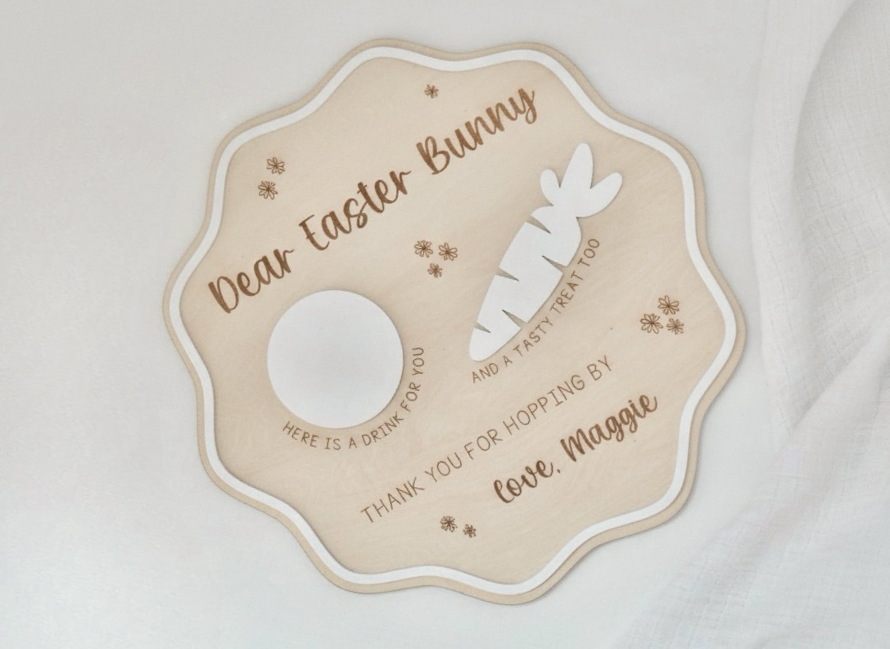 EASTER BUNNY TREAT BOARD