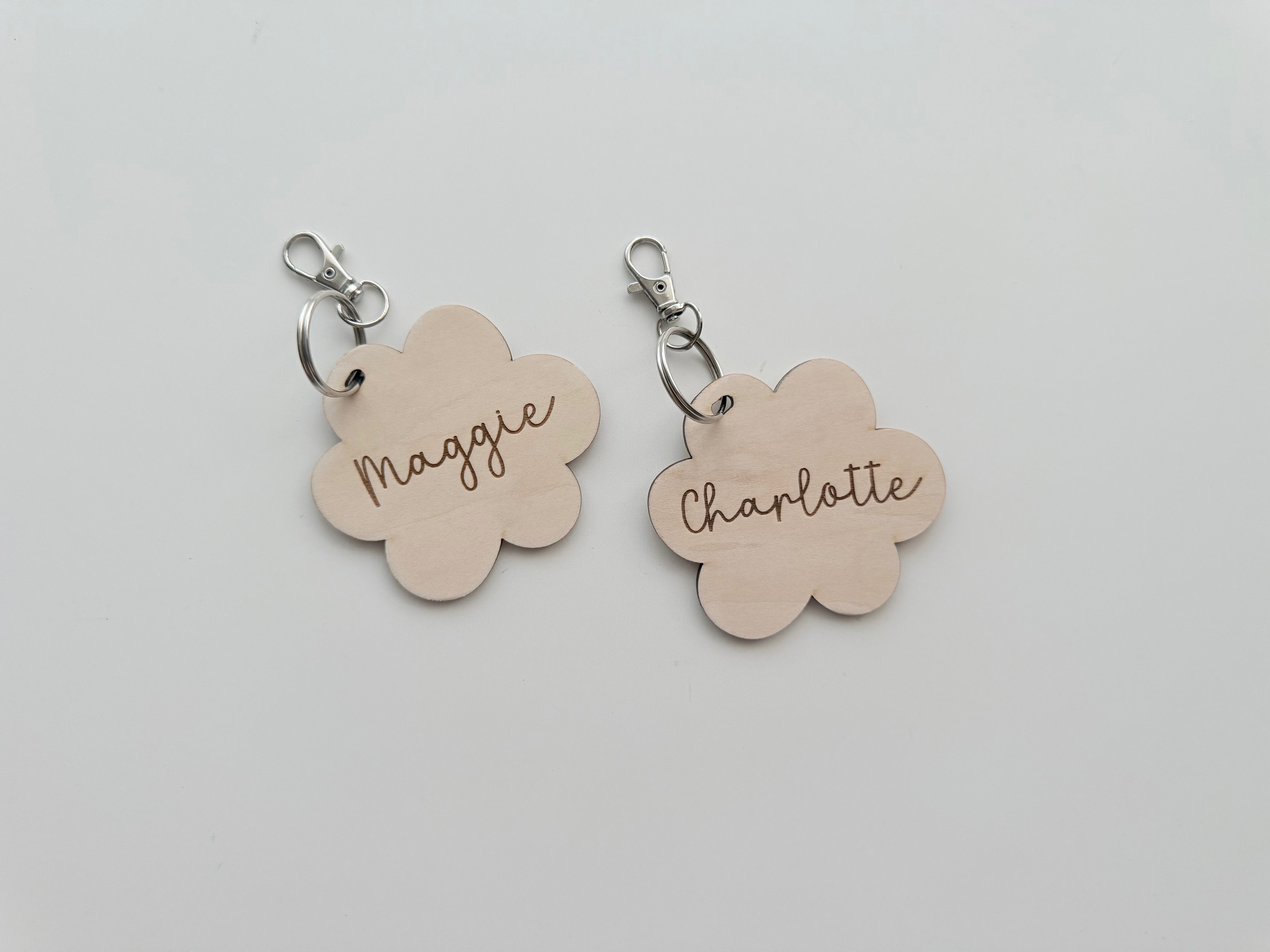 PERSONALISED WOODEN BAG TAG