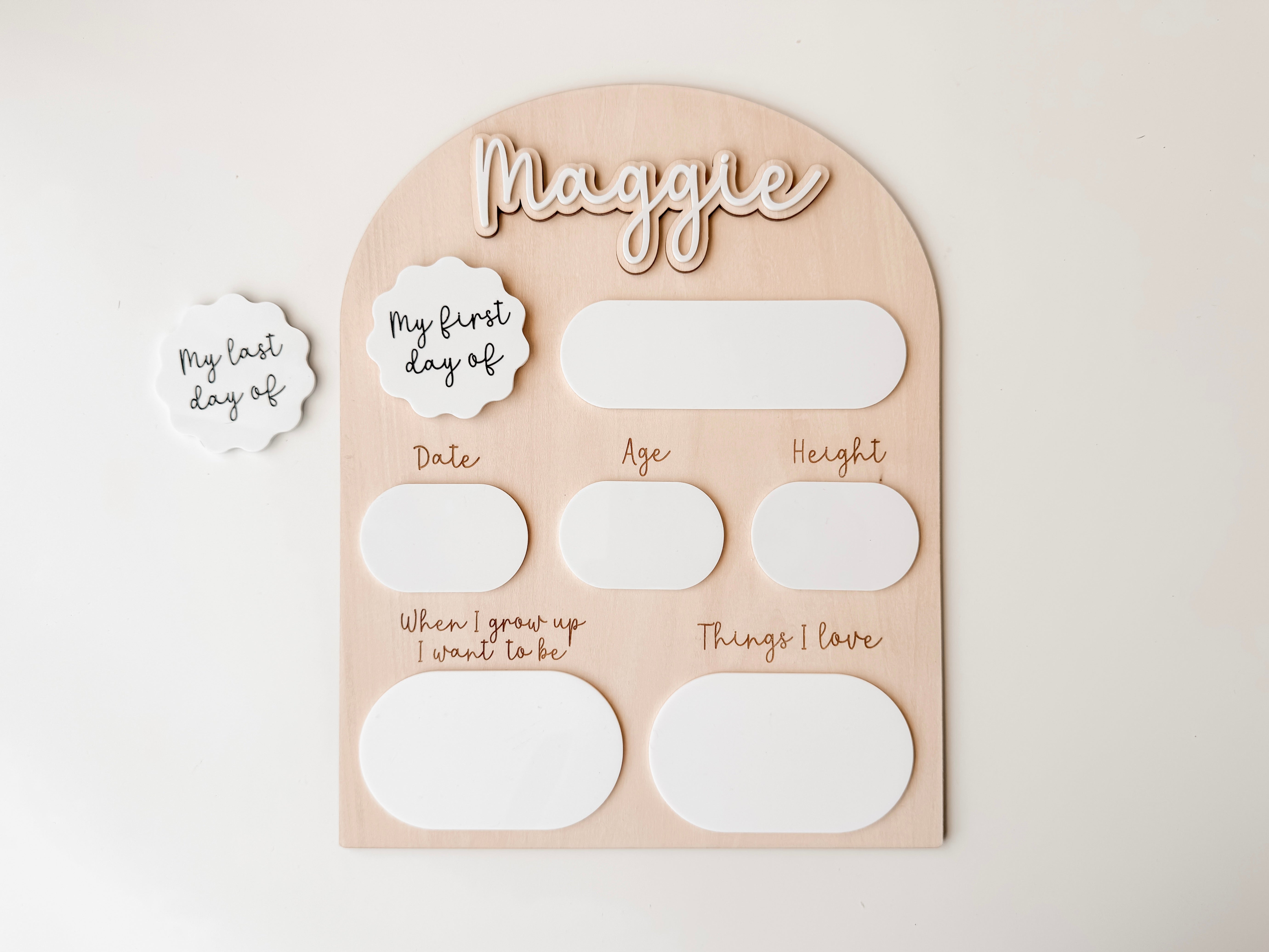 MY FIRST DAY BOARD SCRIPT