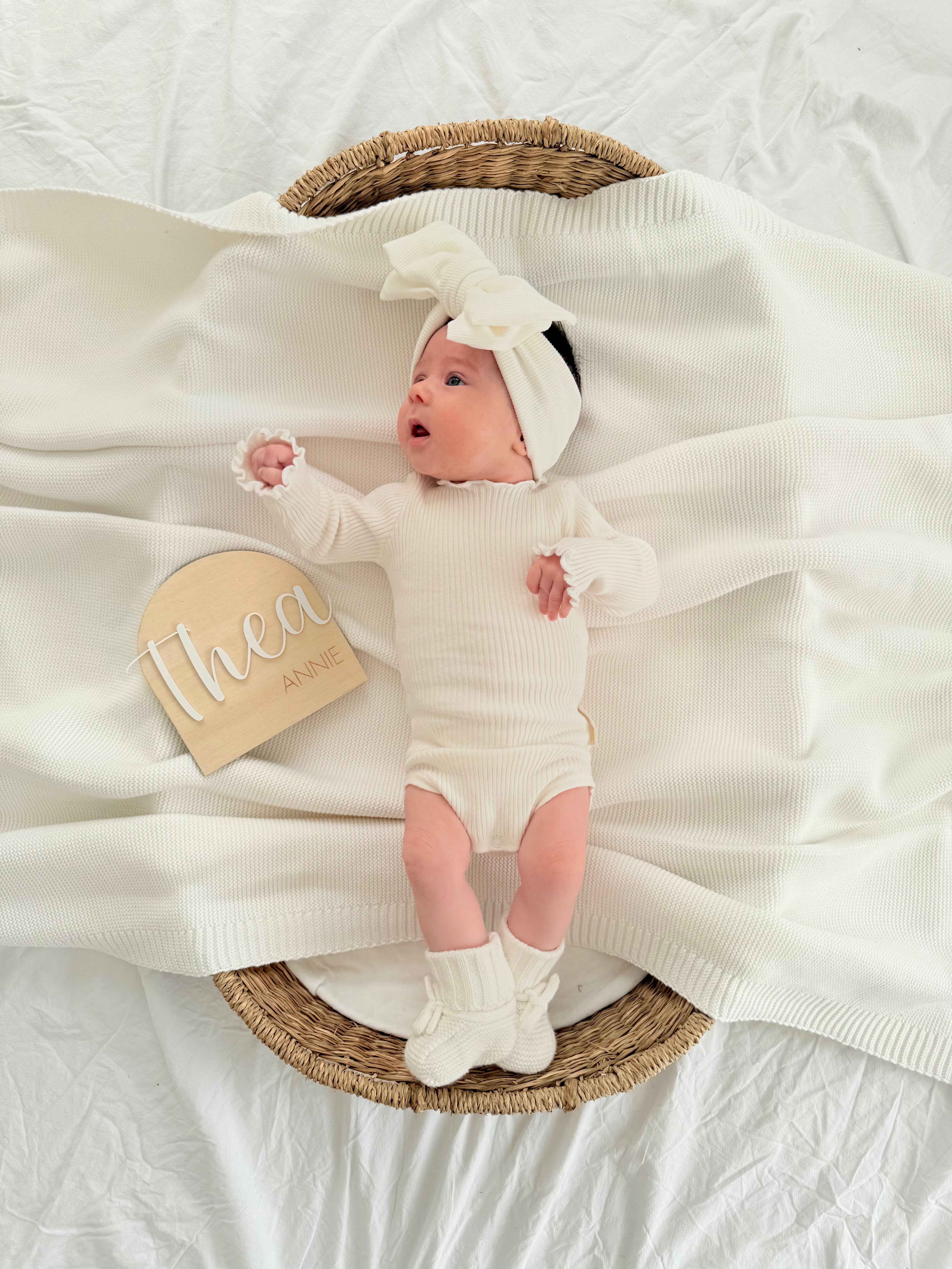 ARCH BIRTH ANNOUNCEMENT PLAQUE