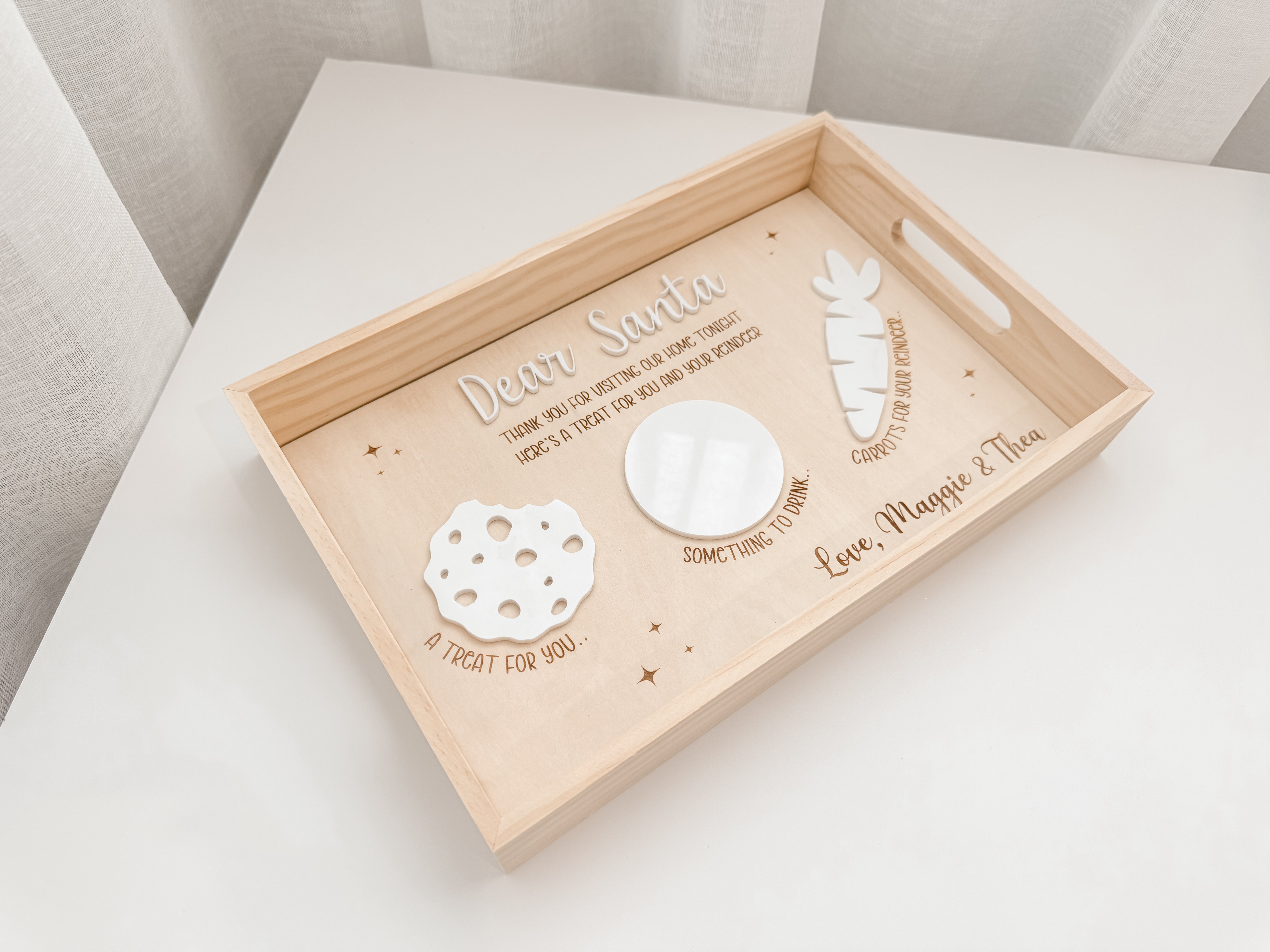 SANTA CLAUS TREAT BOARD