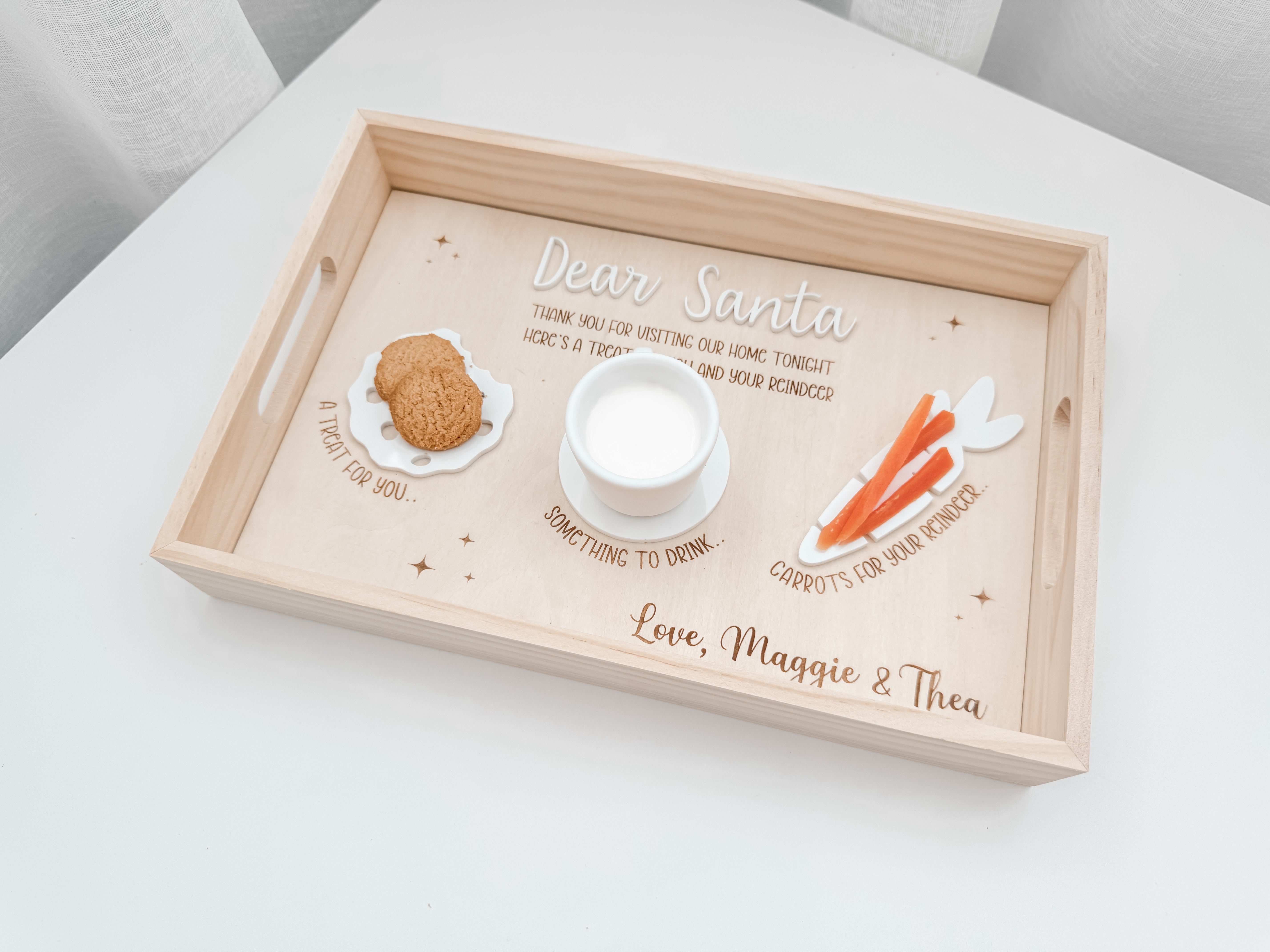 SANTA CLAUS TREAT BOARD